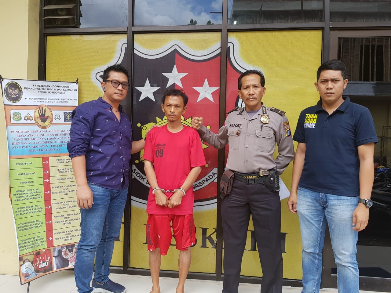 Polsek Sunggal Ciduk Pembunuh Ajo