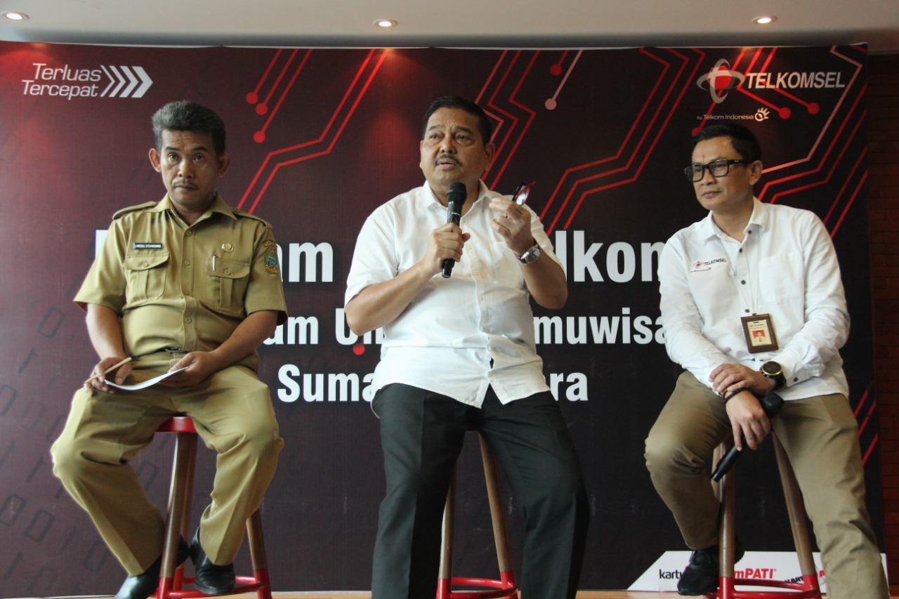Dukung Promosi Wisata Sumut,`Telkomsel Siapkan 732 Pramuwisata