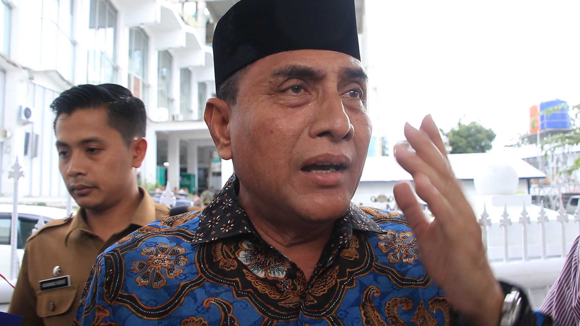 Edy Rahmayadi Tegaskan Tidak Ada Larangan Wartawan Meliput di Kantor Gubsu