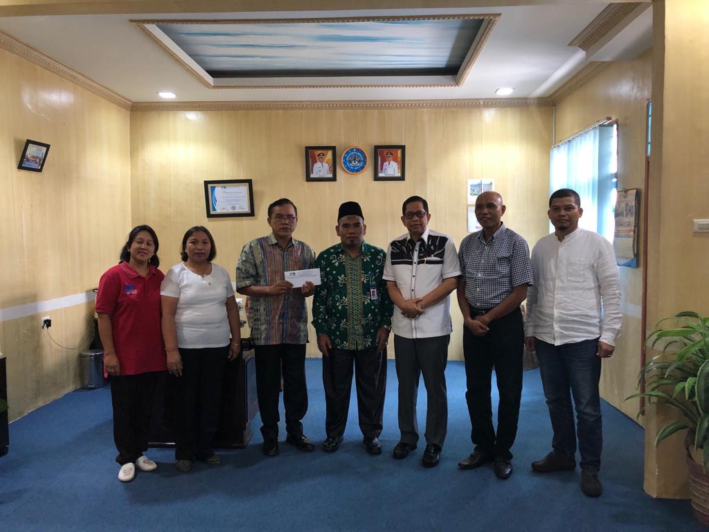 Perpamsi dan PDAM Tirtanadi Bantu PDAM Tirta Nciho Pasca Banjir Bandang Dairi