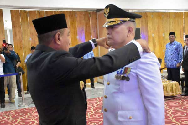 Gubsu Lantik Asren Nasution Jadi Pj Bupati Pakpak Bharat