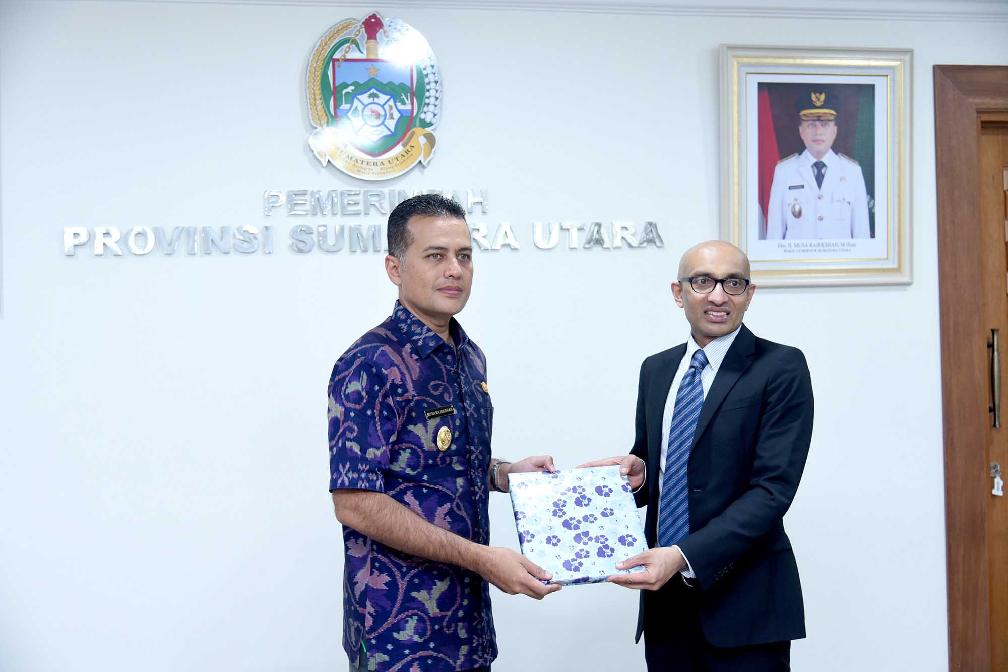 Pemprovsu dan Singapura Jajaki Kerja Sama Peningkatan Kualitas SDM