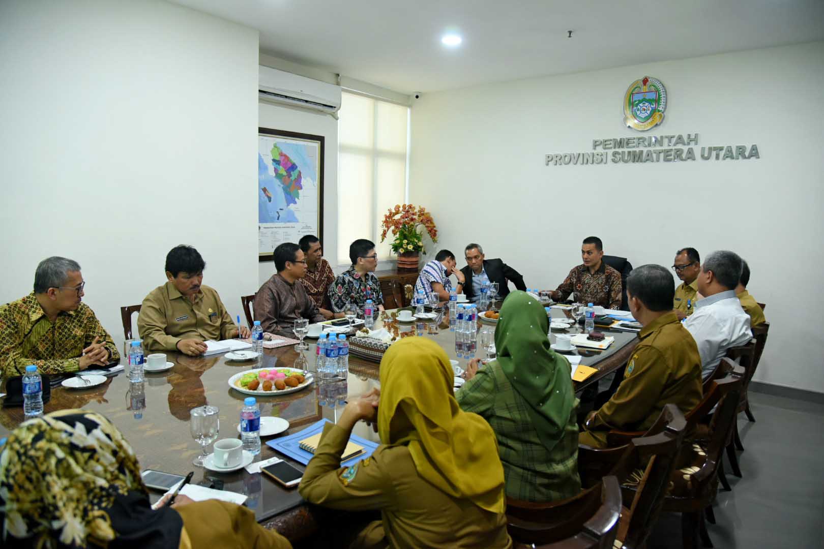 Pemprovsu Buka Peluang Kerja Sama dengan Pihak ke Tiga dalam Pengelolaan dan Penyediaan Air Bersih