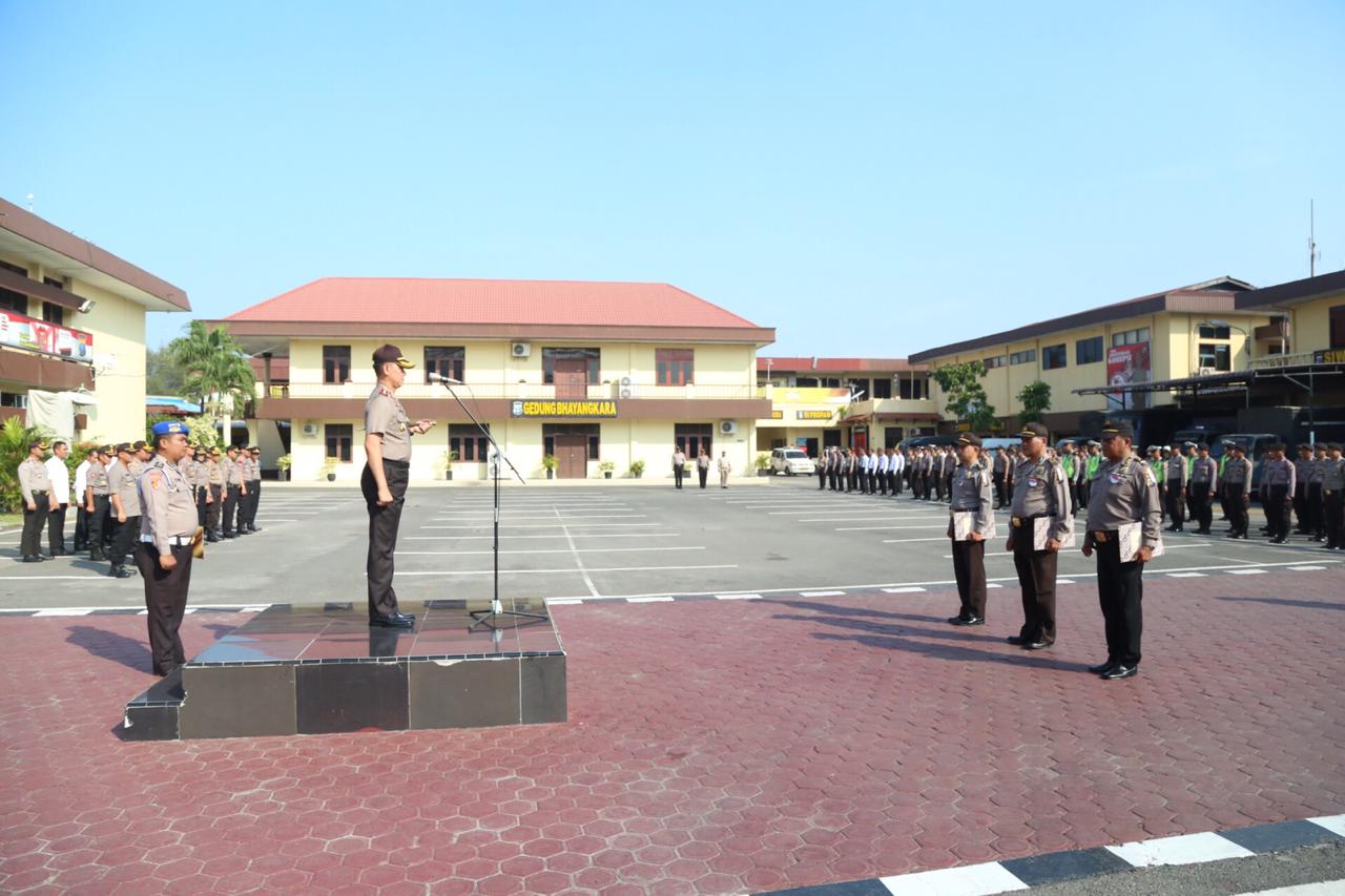 Kapolrestabes Medan Irup Bendera Sekaligus Launching Program 1092 di Mapolrestabes Medan