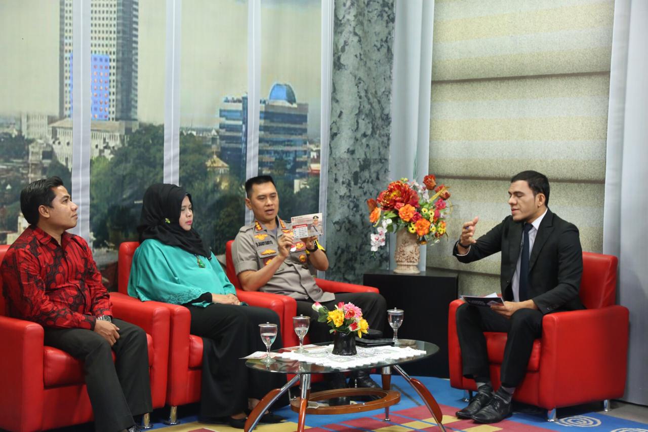Narsum Tolak Hoax dan Prostitusi Online, Kapolrestabes Medan Ajak Masyarakat Cerdas