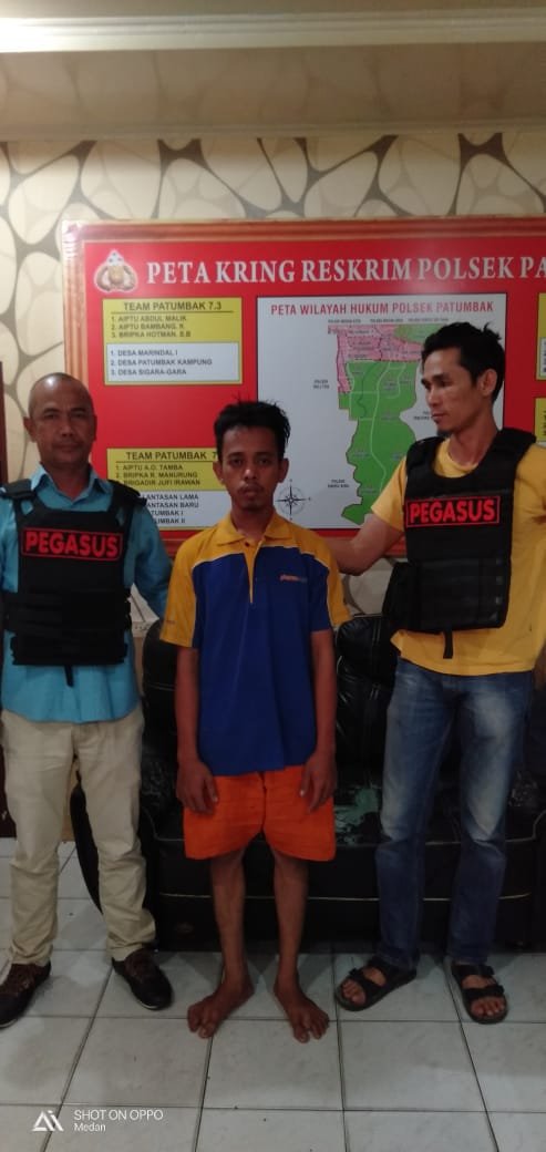 Pegasus Patumbak Amankan Pelaku Penyalahgunaan Narkoba