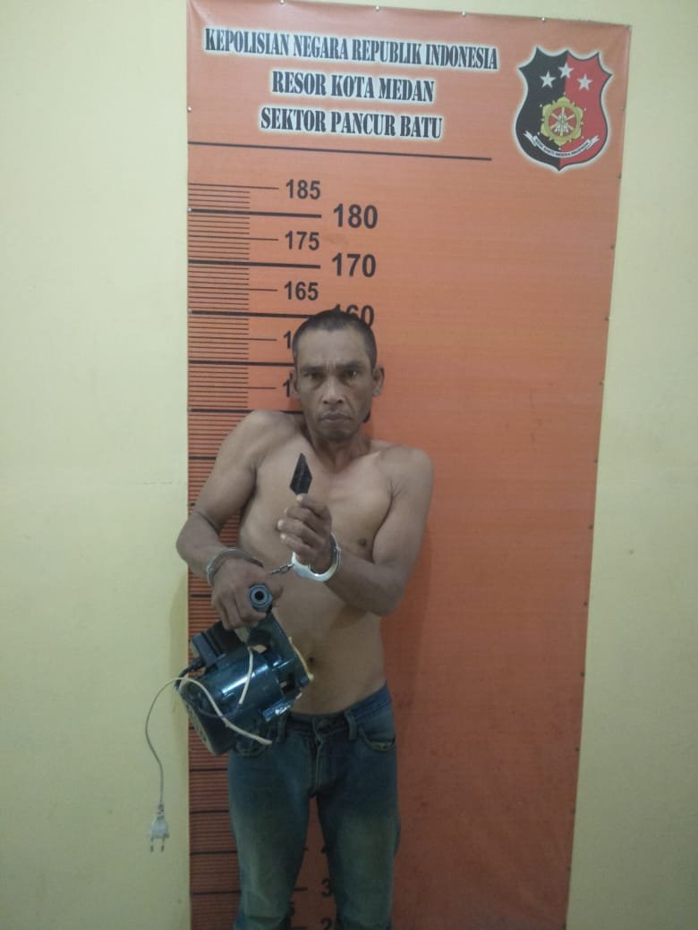 Sikat Pompa Air, Juliadi Disikat Pegasus Pancur Batu