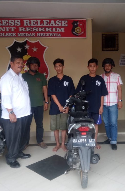 Pegasus Helvetia Giring Duo Kawanan Jambret Ke Penjara