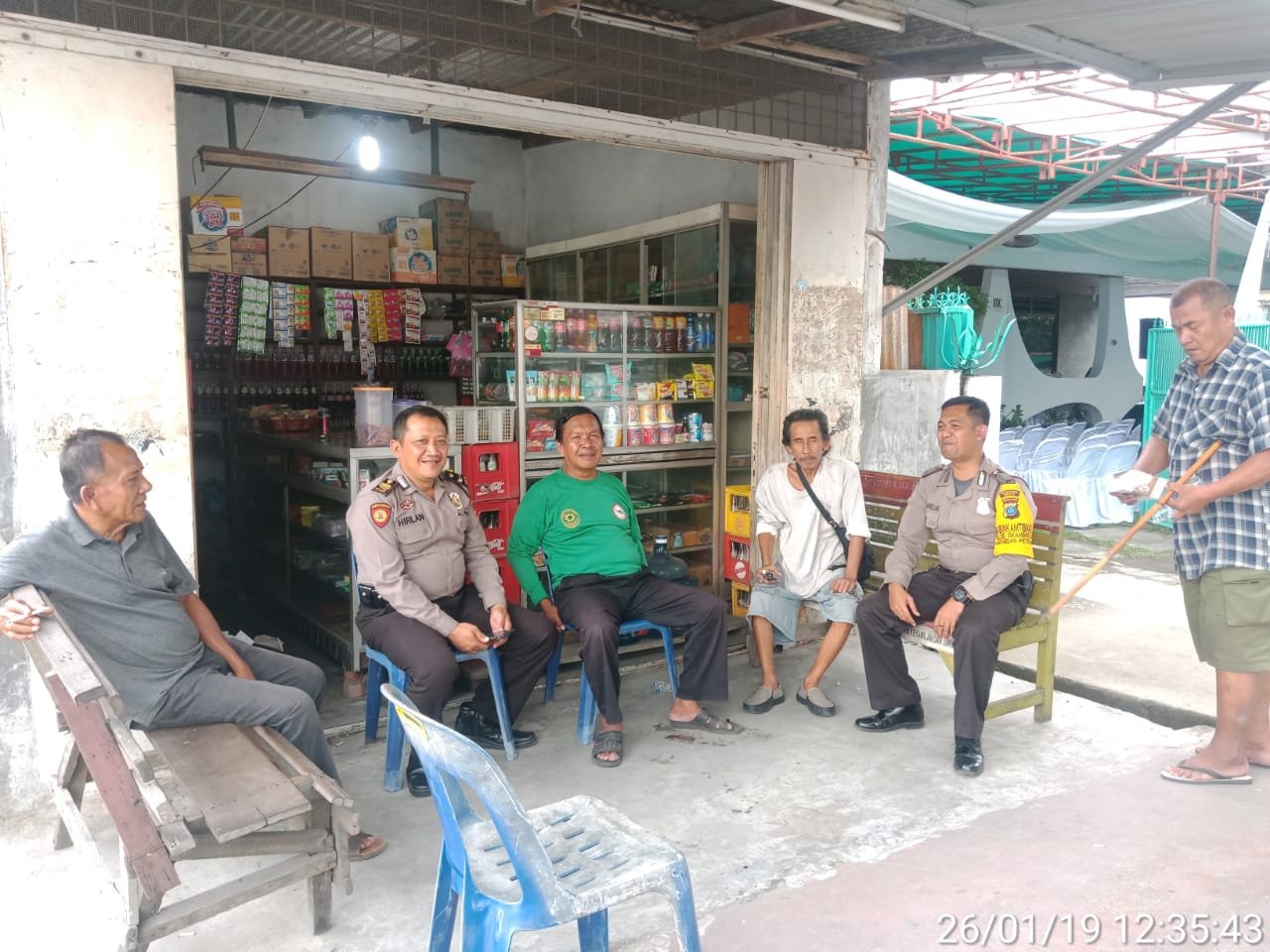 Polsek Medan Baru DDS Ajak Warga Jaga Kamtibmas