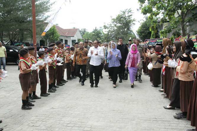 Gubsu Ajak Masyarakat Labuhanbatu Wujudkan Program Membangun Desa Menata Kota