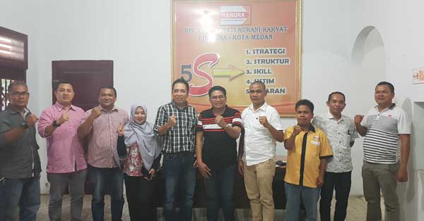 Badan Saksi dan Bapilu DPC Hanura Kota Medan,Siap Amankan Suara Hanura