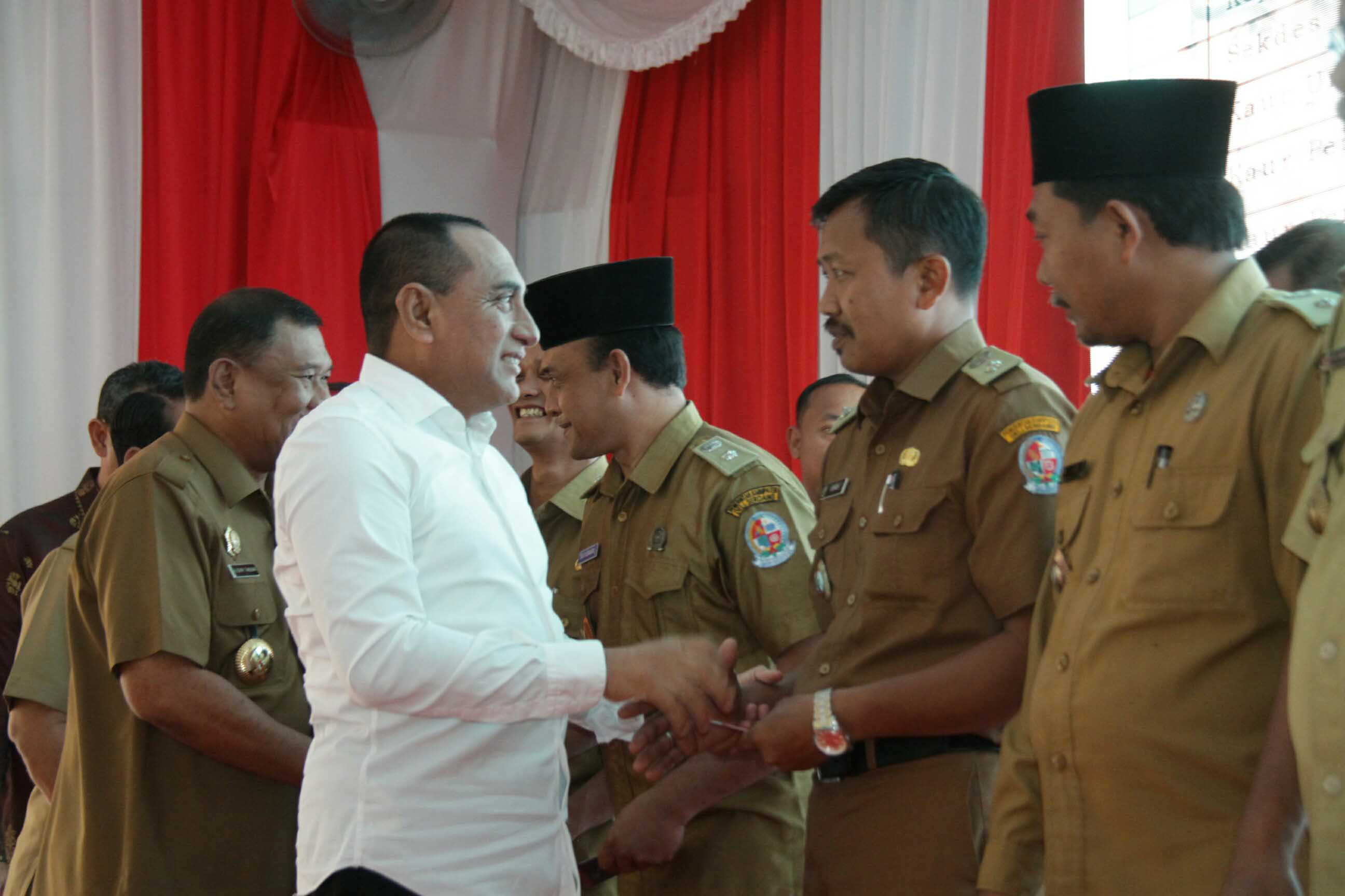 Kunker ke Deliserdang, Gubsu Minta Kepala Desa Turun ke Masyarakat