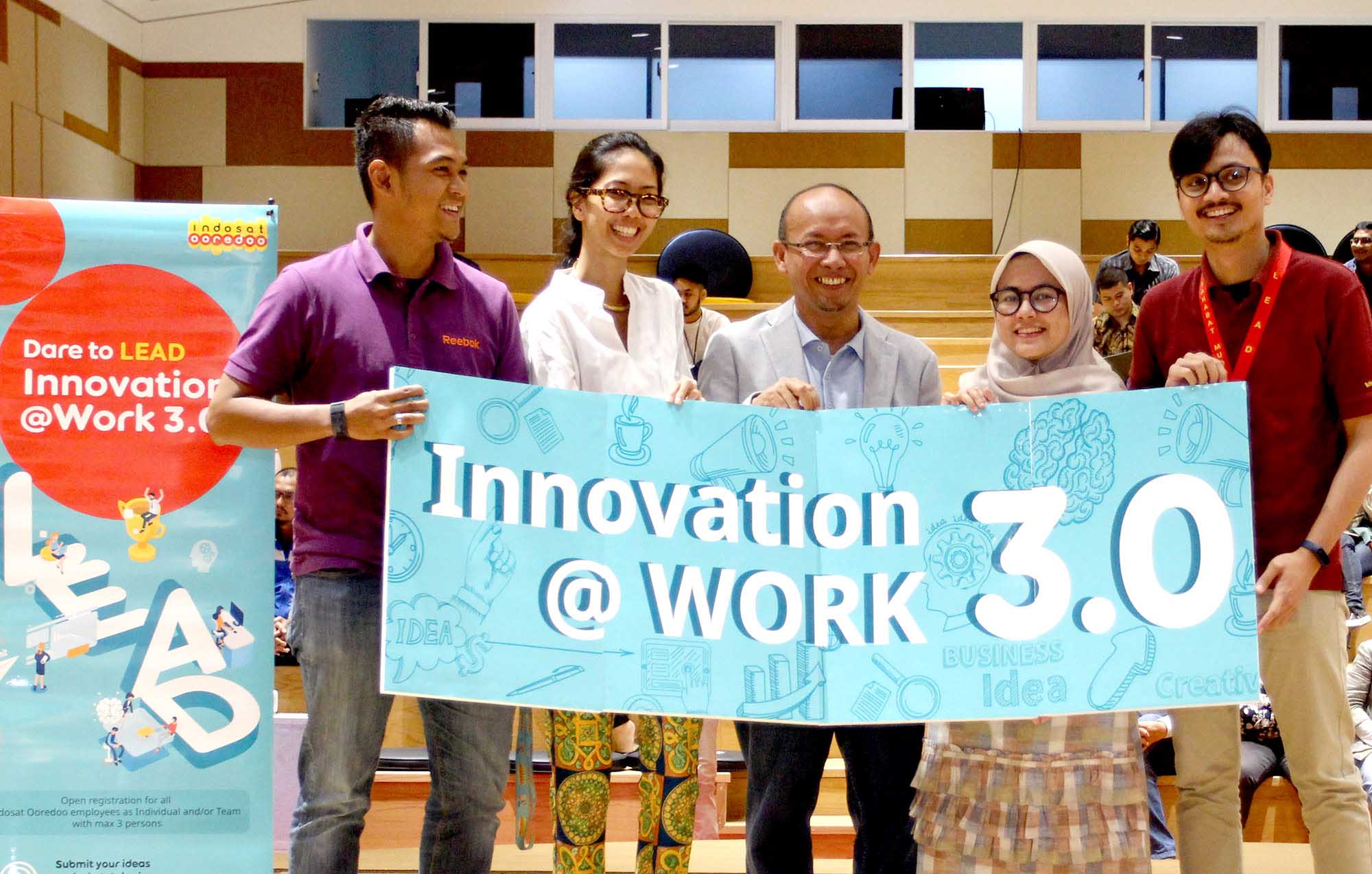 Wujudkan Budaya Inovasi di Tempat Kerja, Indosat Ooredoo Gelar Innovation@Work 3.0