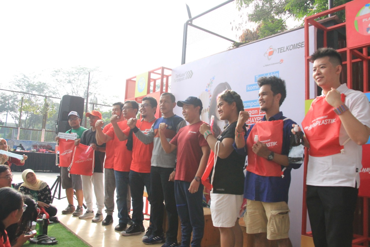 Telkomsel Ajak Masyarakat Bijak Pakai Plastik, Inisiasi #BhayPlastik