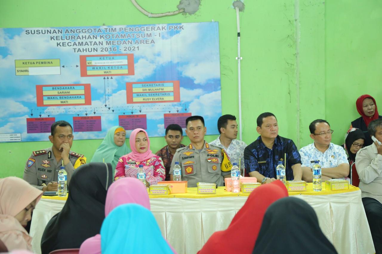 Kapolres Tinjau Sosialisasi BPNT dan PKH