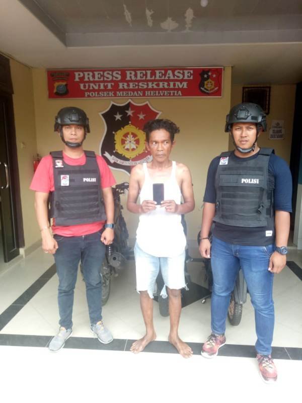 Pegasus Polsek Helvetia Ringkus Pencuri HP