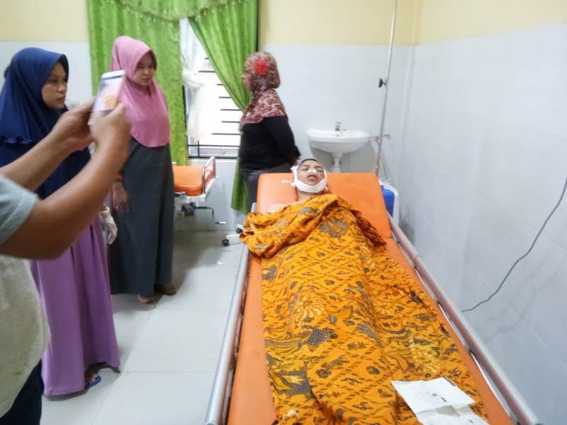 L300 Kontra Honda CRF, Satu Nyawa Melayang