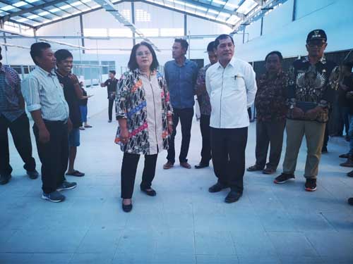 Bupati Karo Tinjau Pasar Rakyat di Desa Munte