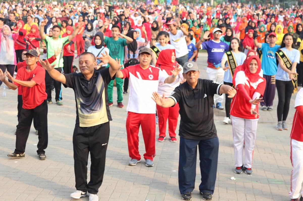 Car Free Day Disemarakkan Sosialisasi Tari Ahoi