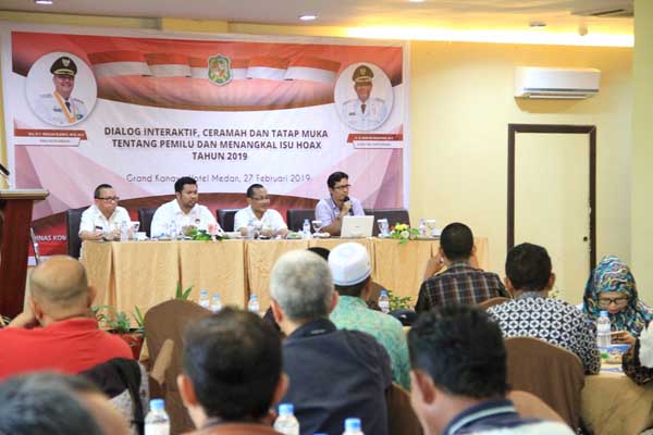 Pemko Medan Edukasi Masyarakat Tangkal Penyebaran Isu Hoax