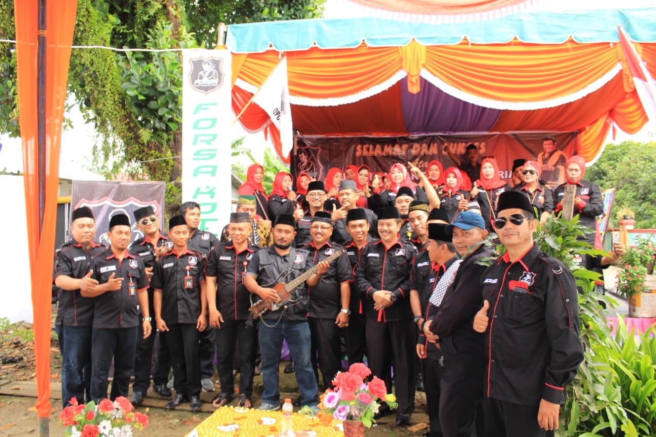 Peresmian Kantor DPW FORSA Sumut Dirangkai Penyantunan Anak Yatim