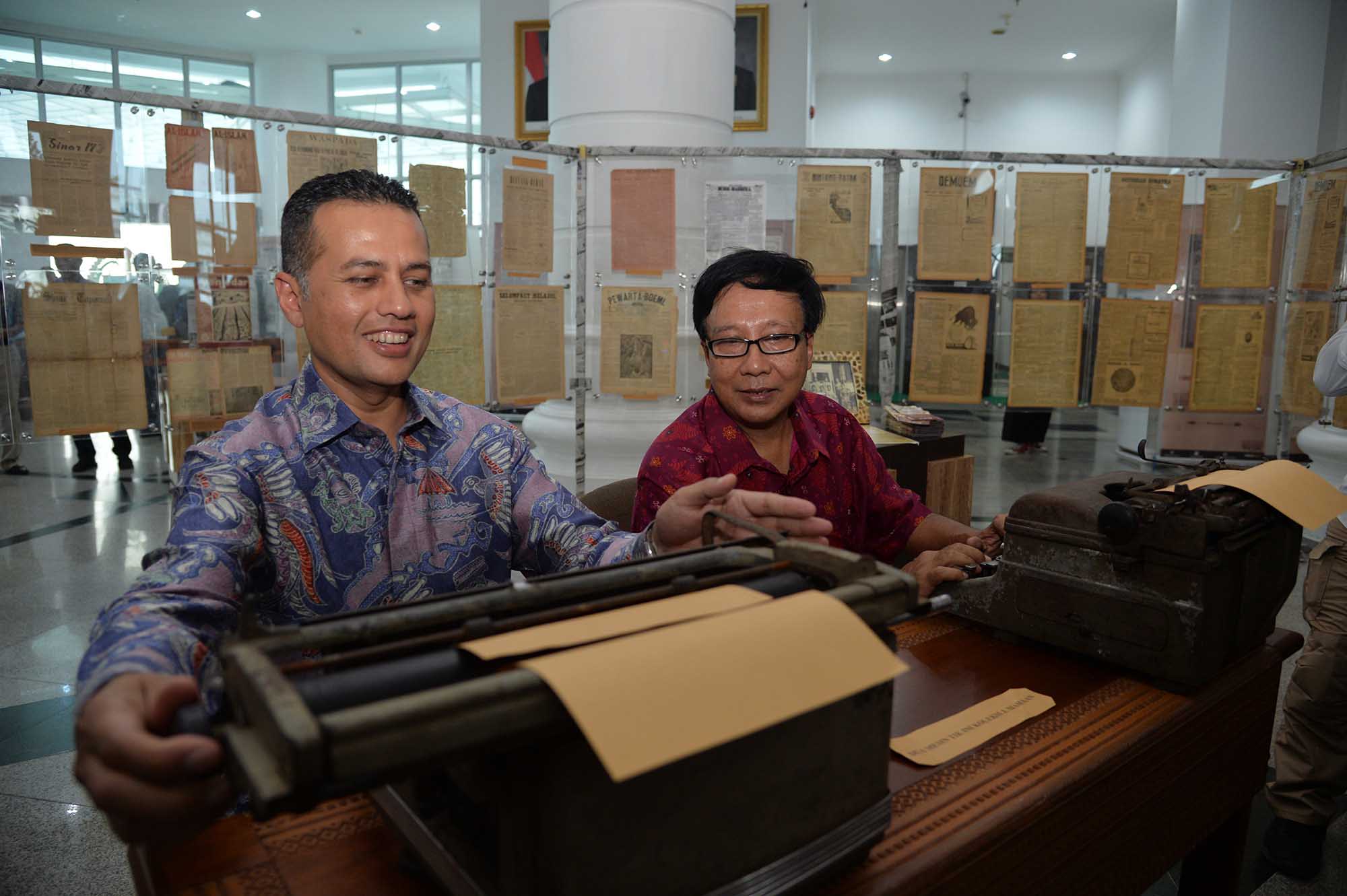 Wagubsu Ijeck Apresiasi Pameran Pers di Sumut