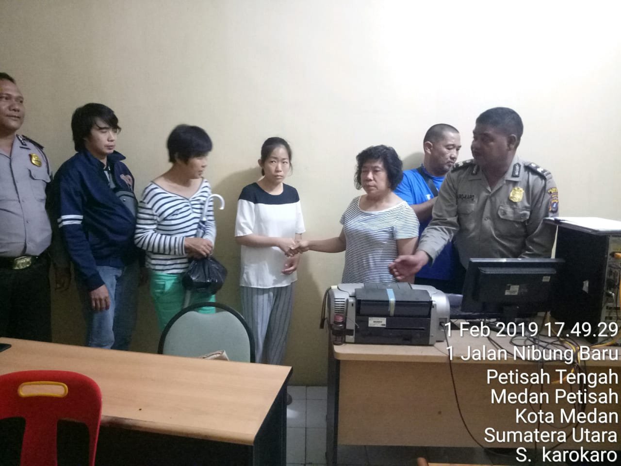 Polsek Medan Baru Problem Solving Warga Binaan Berselisih Paham