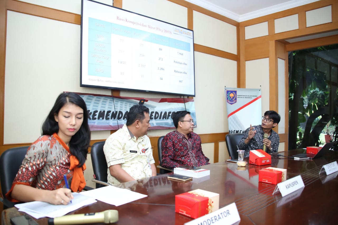 Kapuspen Kemendagri: Pers dan Masyarakat Berperan Menangkal Politik Uang