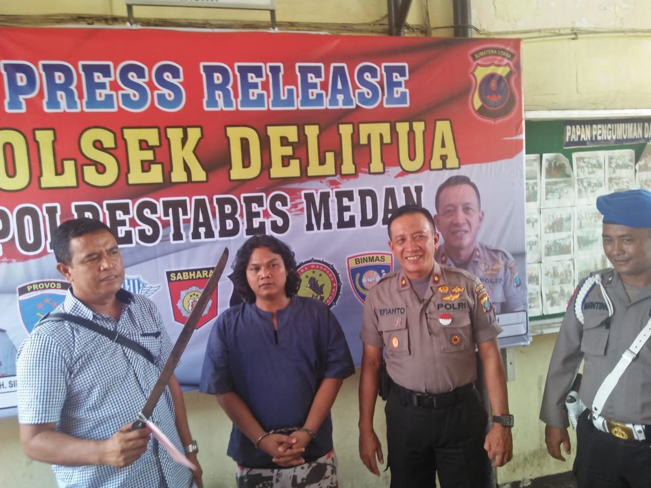 Pegasus Delitua Ringkus Dua dari Puluhan Pelaku Pembacokan