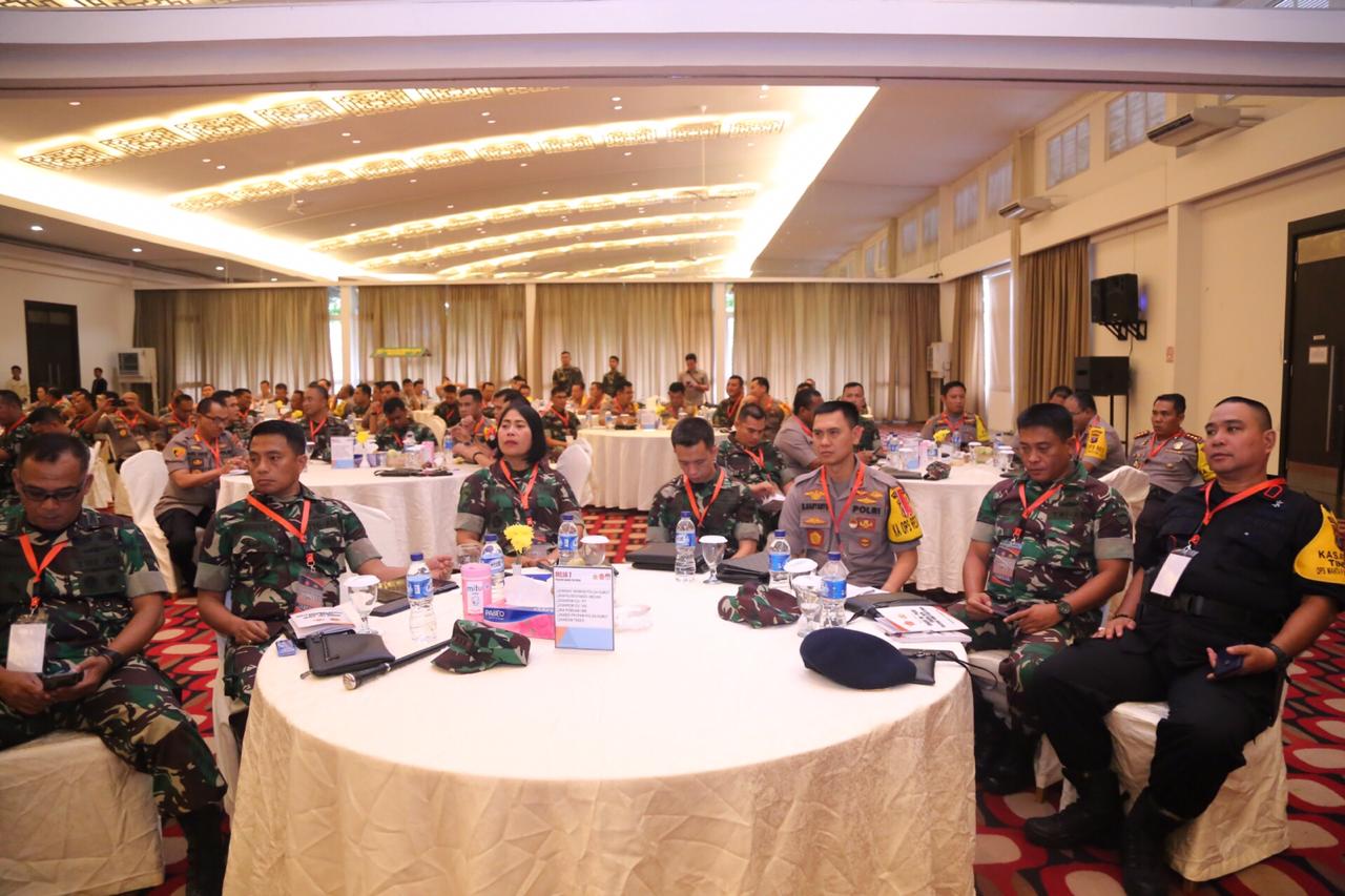 Kapolrestabes Medan Hadiri Rakor TNI-Polri Wilayah Sumut