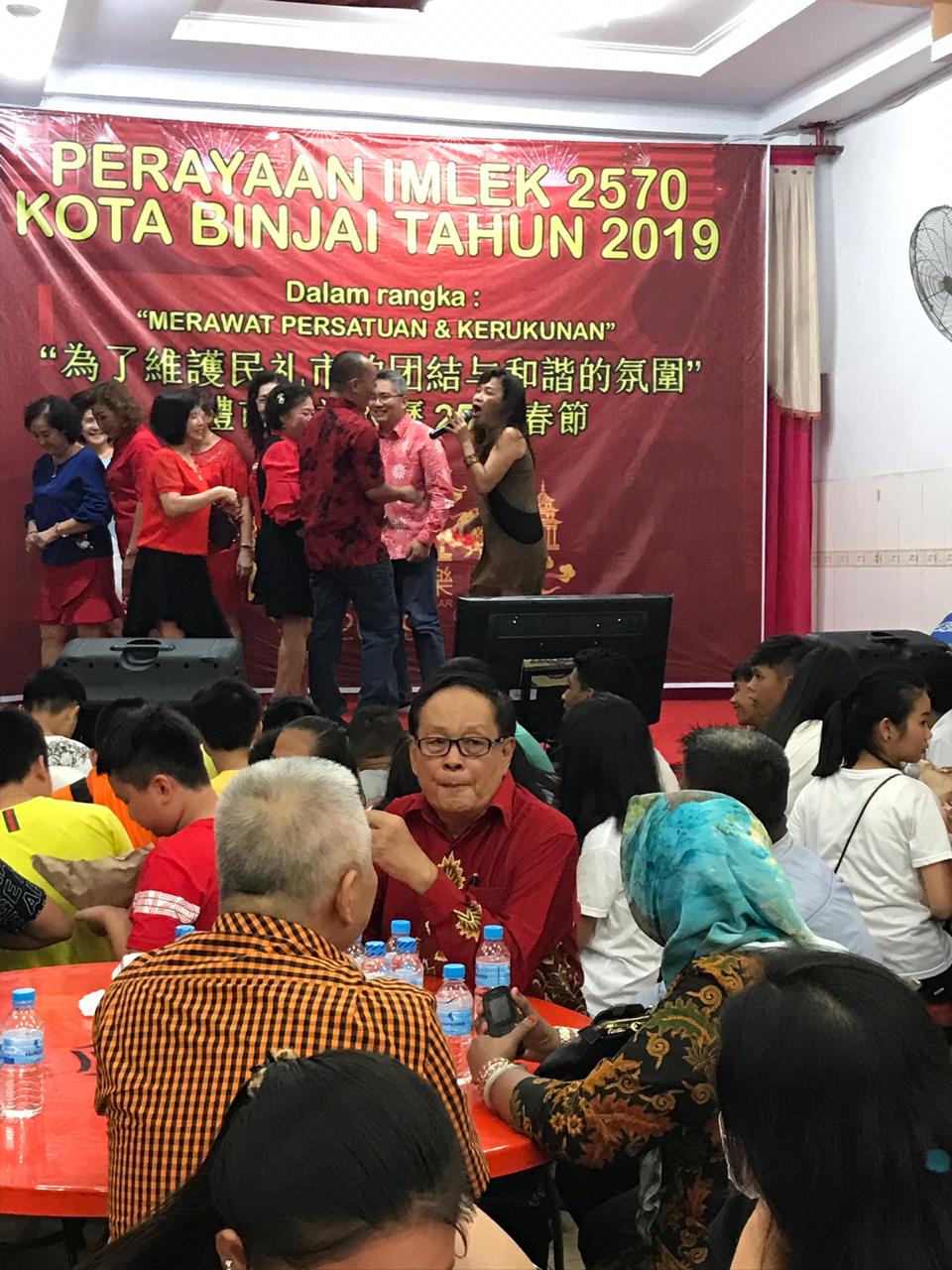 Masyarakat Etnis Tionghoa Kota Binjai Kompak Rayakan Imlek 2570