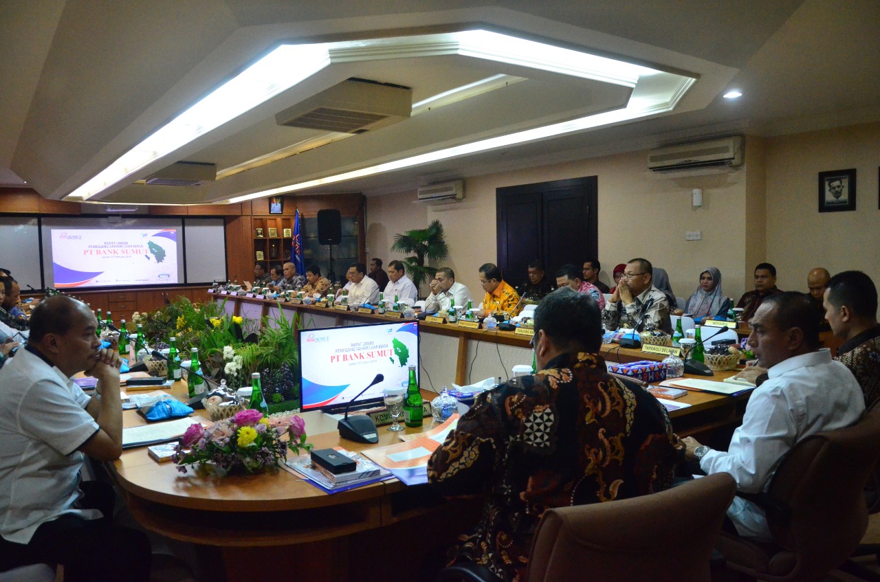 RUPS Luar Biasa , M Budi Utomo Jabat Pjs Dirut  Bank Sumut