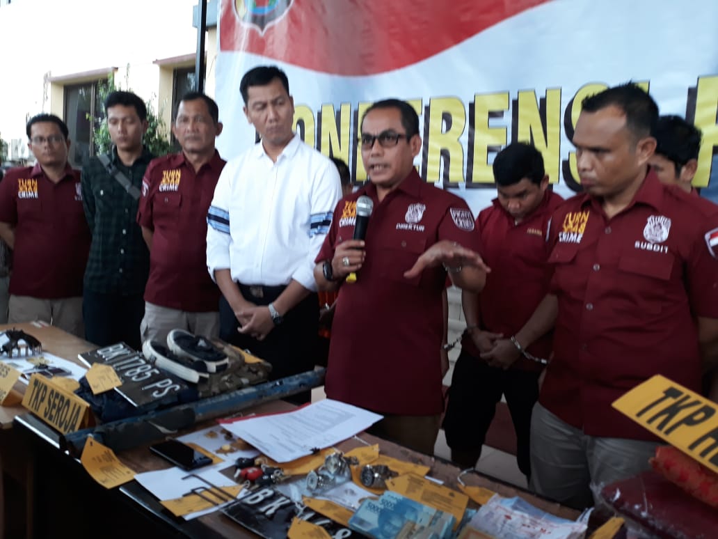 2 dari 6 Perampok Spesialis Rumah Kosong Diringkus, 1 Pelaku Gunakan Uang Hasil Kejahatan Untuk Menikah