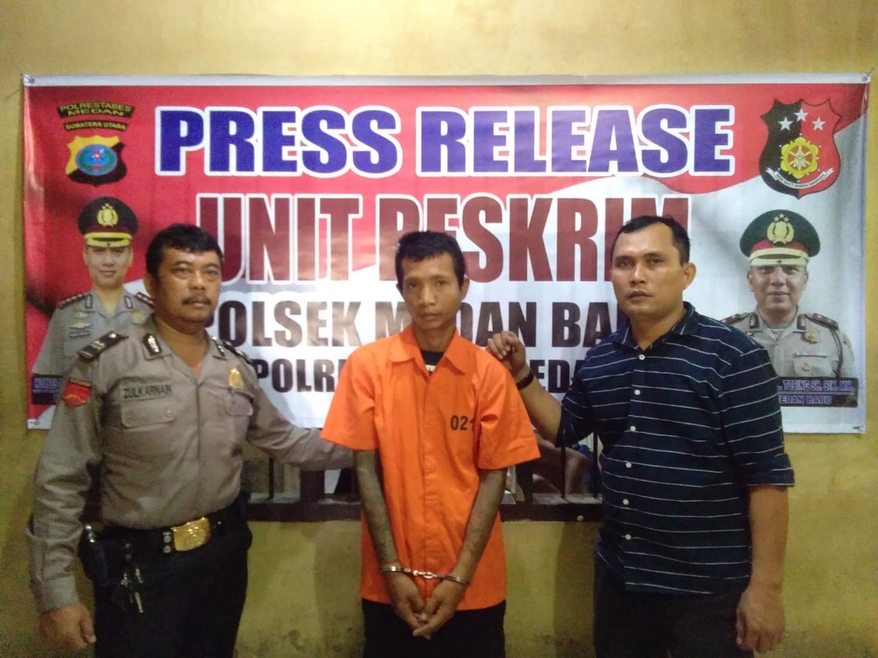 Sikat Sepeda Motor, Pria Warga Petisah Dicomot Pegasus Medan Baru