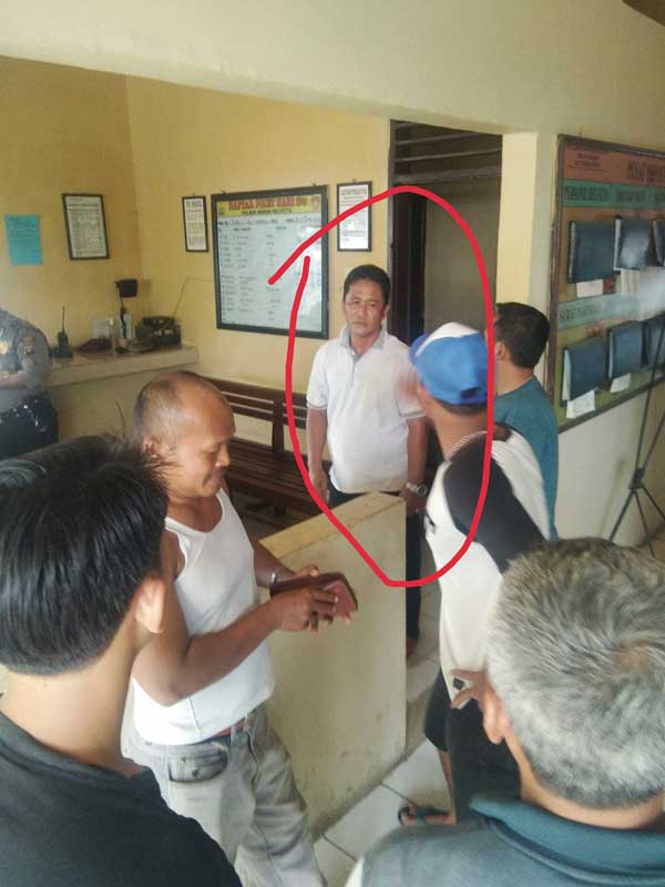 Kepergok Warga, Maling Disiang Bolong  Nyaris Dimassa