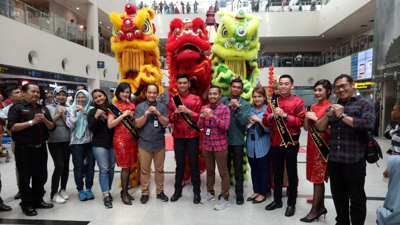Kualanamu International Airport dan R2 Enterprise Gelar Perayaan Imlek