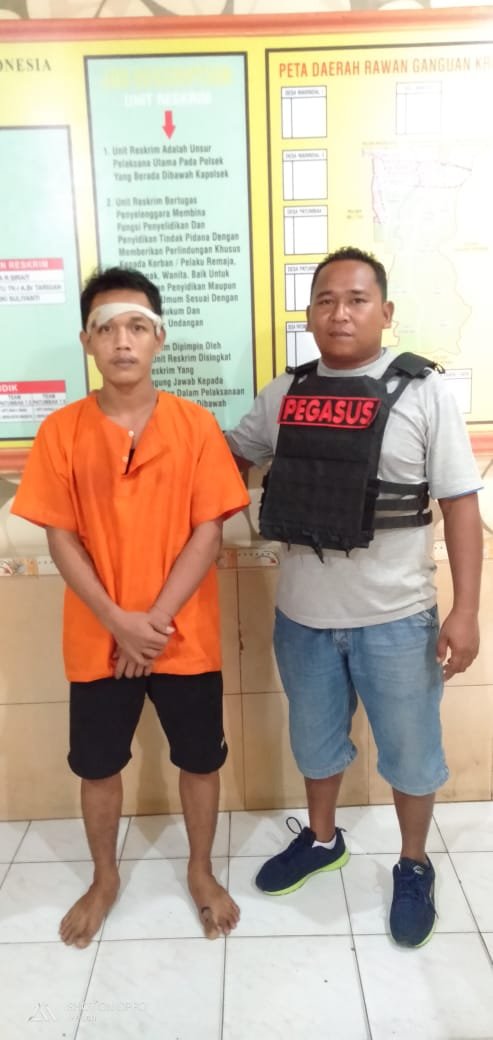 Herdianto Pengedar Shabu Jalan Pertahanan Gol