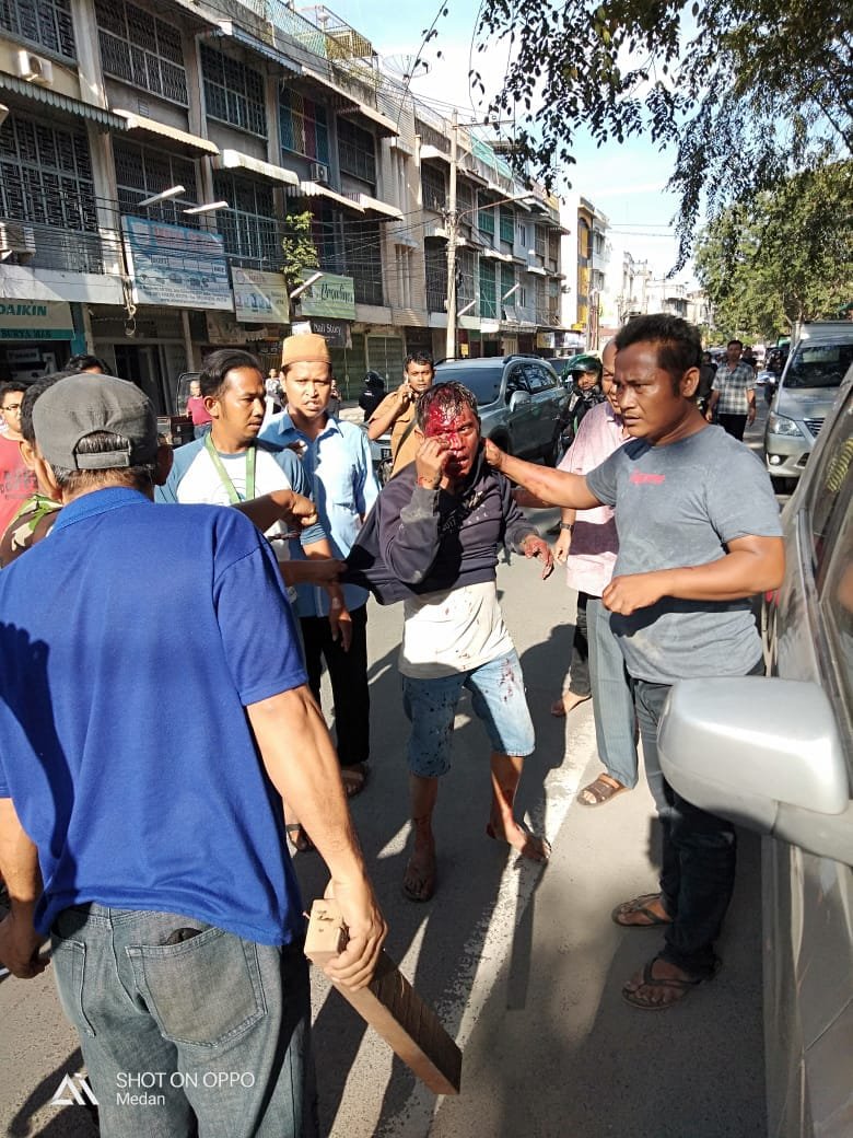 Pegasus Medan Kota Amankan Pelaku Jambret