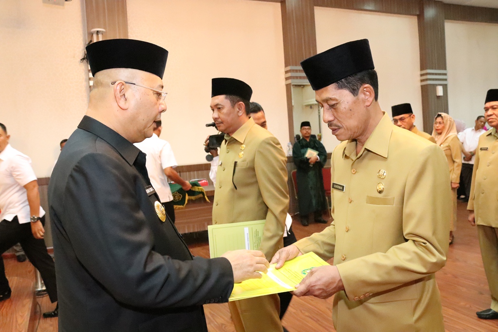Wali Kota Ambil Sumpah 18 Pejabat Eselon II, Suherman Jadi Kaban PPRD Medan