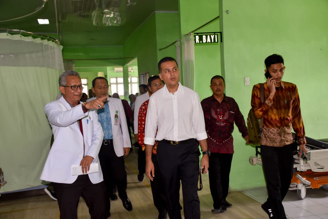 Tinjau RS Haji Medan, Wagubsu: Tingkatkan Pelayanan Kesehatan Masyarakat