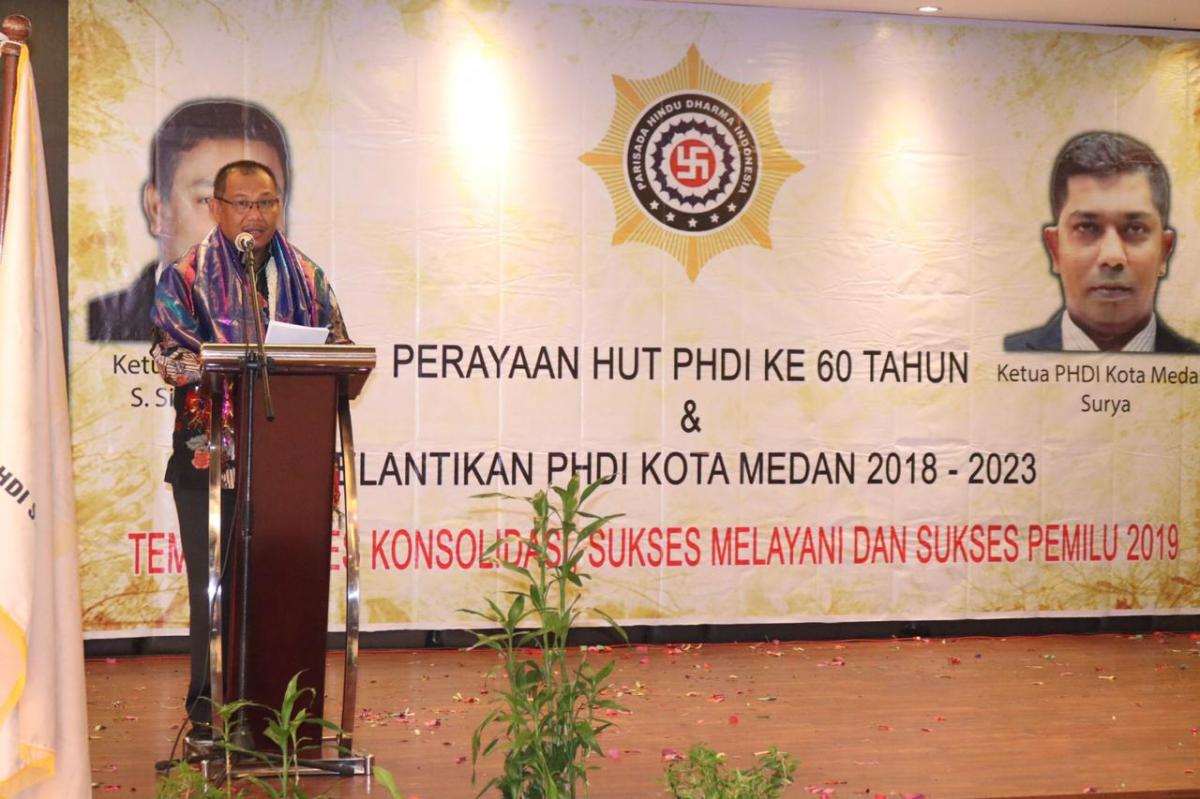 Wali Kota Harapkan PHDI Terus Dukung Program Pembangunan Medan
