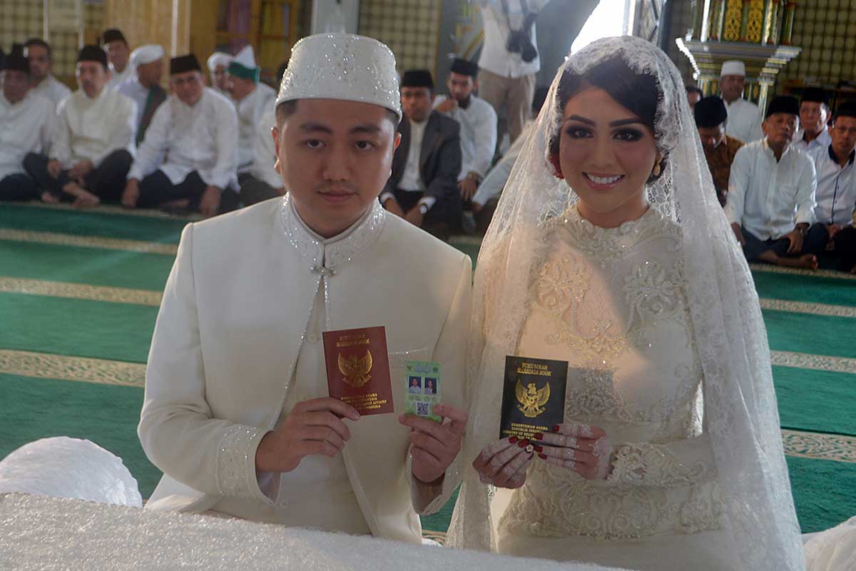 Sah, Tengku M. Ryan Novandi jadi suami Ariska Putri, Ery: Alhamdullilah Lancar