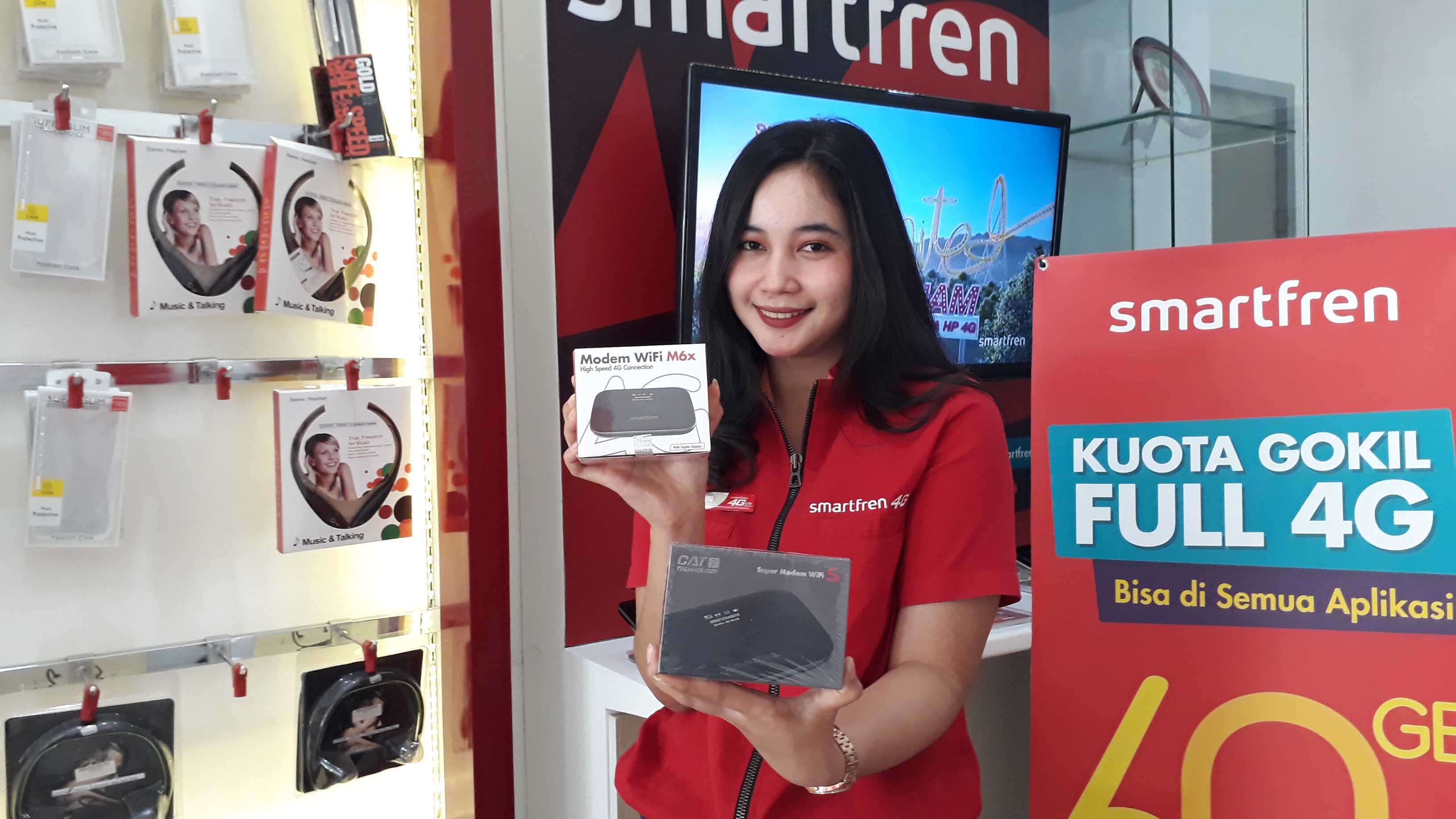Smartfren Luncurkan Modem WiFi S1 & M6X Ngebut 24 Jam
