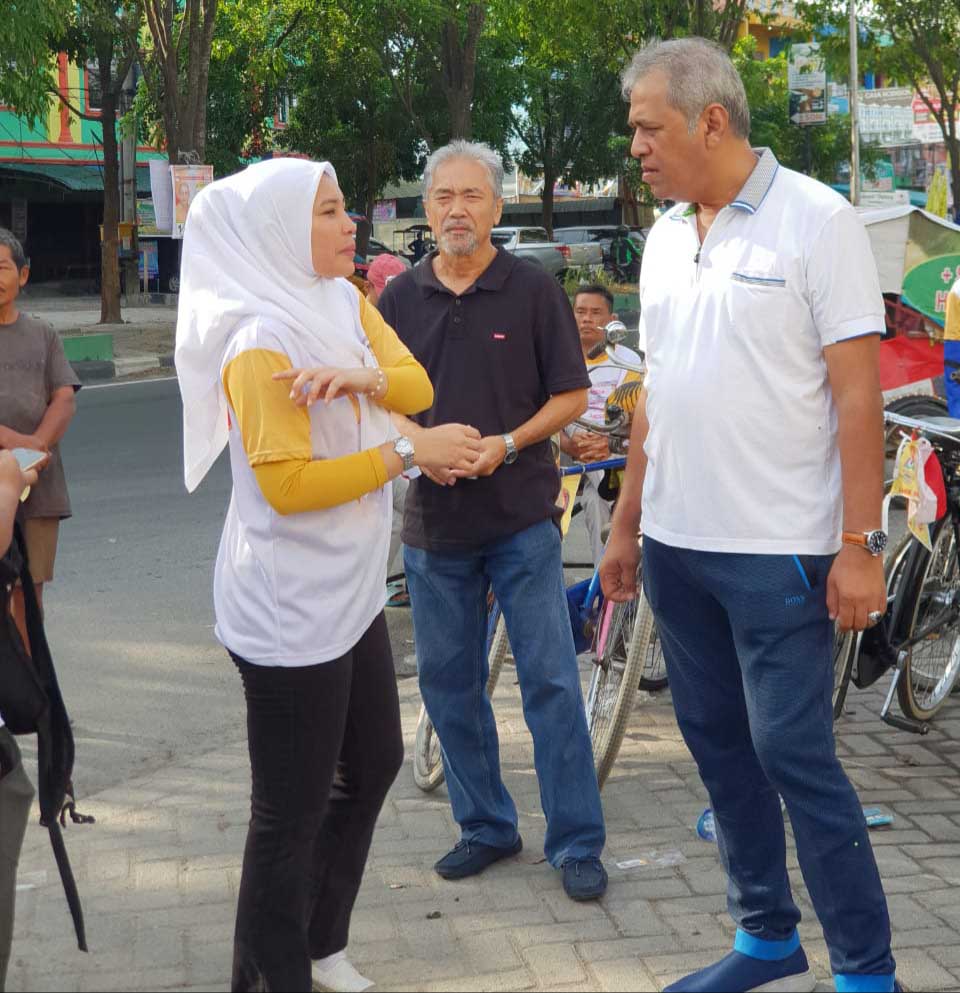 Kodrat Shah Sosialisasi Pencoblosan Dengan Masyarakat Sunggal