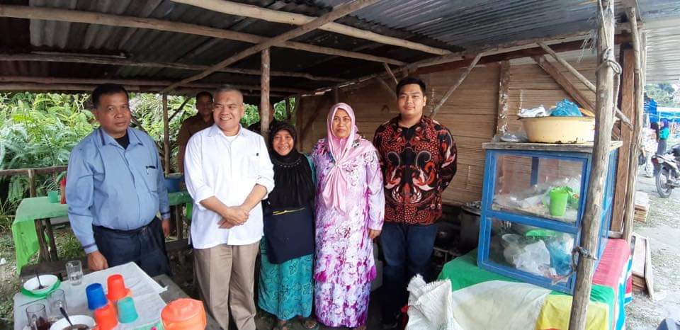 Pj Bupati Asren Nasution  Tinjau Pasar Transisi Sukaramai