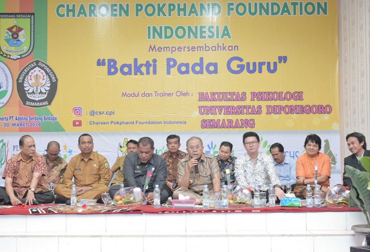PT. Charoen Pokphand Indonesia Gelar Program â€œBakti Pada Guruâ€