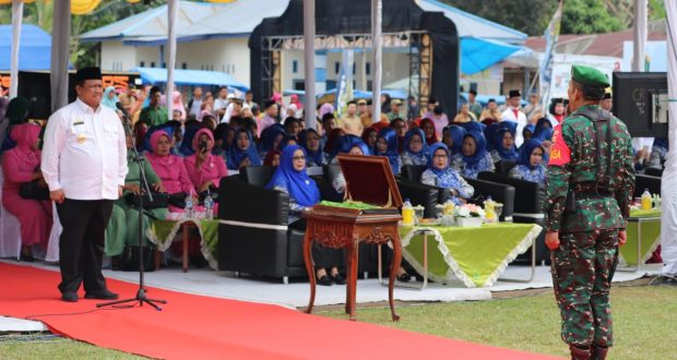 Bupati Labura Inspektur Upacara Pembukaaan MTQ