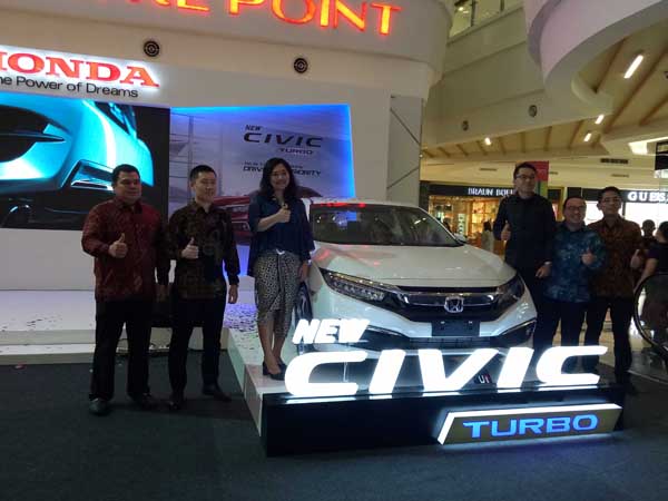 Tergetkan 140 Unit New Honda Civic 1.5 L Turbo dan New Mobilio Terjual