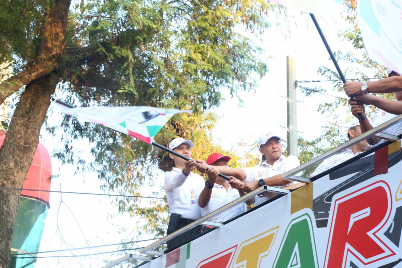 Kapolrestabes Medan Hadiri Millennial Road Safety Festival di Lapangan Benteng Medan