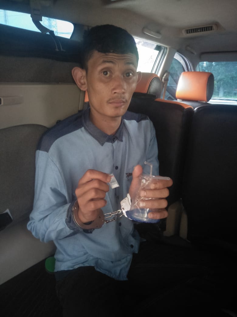 Kuli Bongkar Muat Disergap Pegasus Pancur Batu, Shabu dan Alat Hisap Diamankan